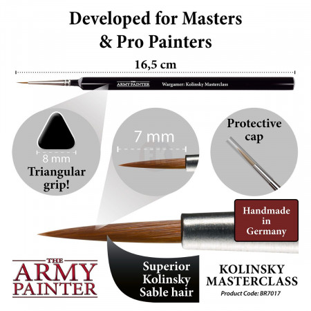 The Army Painter štetec - Wargamer Masterclass Brush